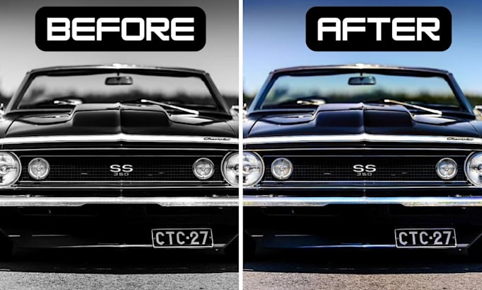 Bestseller - professionally colorize your black and white photos