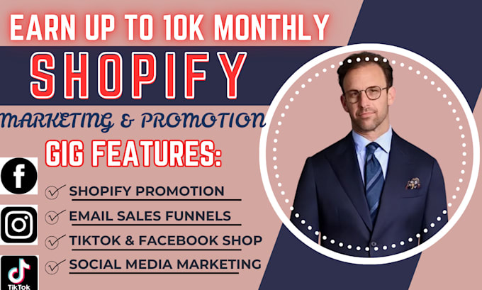 Bestseller - promote shopify store, dropshipping, ecommerce marketing, or boost shopify sales