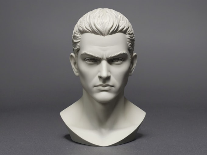 Bestseller - sculpt 3d head, 3d mask,3d face, 3d helmet, 3d bust model for 3d printing