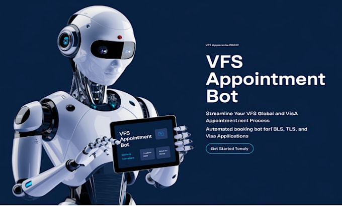 Gig Preview - Code vfs appointment bot, tls bot, bls bot, appointment booking bot in python