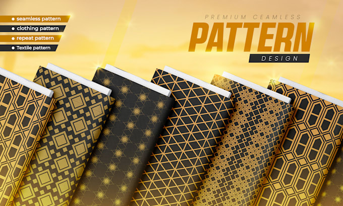 Gig Preview - Create seamless, textile pattern design for fabric or cloth