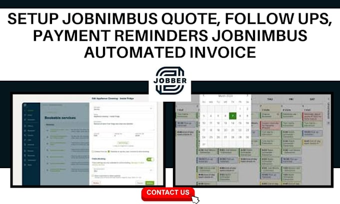 Gig Preview - Setup jobnimbus quote, follow ups, payment reminders jobnimbus automated invoice