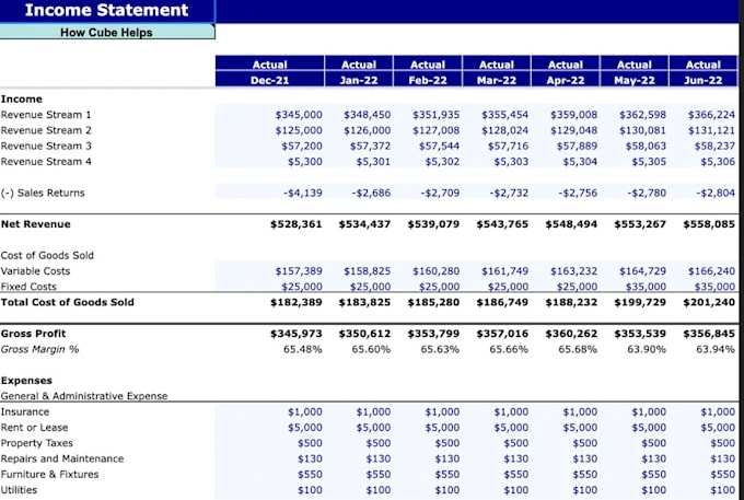 Gig Preview - Prepare financial statements, profit loss, income statements and pro forma model