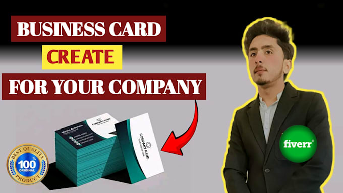 Gig Preview - Design creative and stylish business card for your company