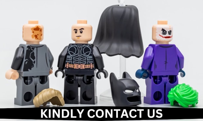 Bestseller - create custom 3d lego model design lego minifigure character 3d vinyl toy