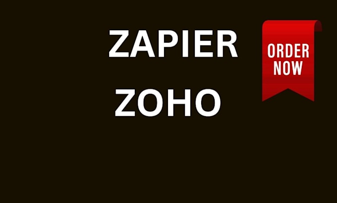 Gig Preview - Integrate zapier zoho into your fashion store