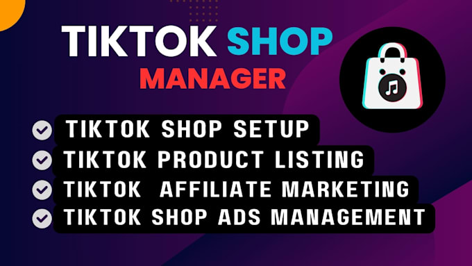 Bestseller - setup, manage affiliate marketing for your tiktok shop, account management