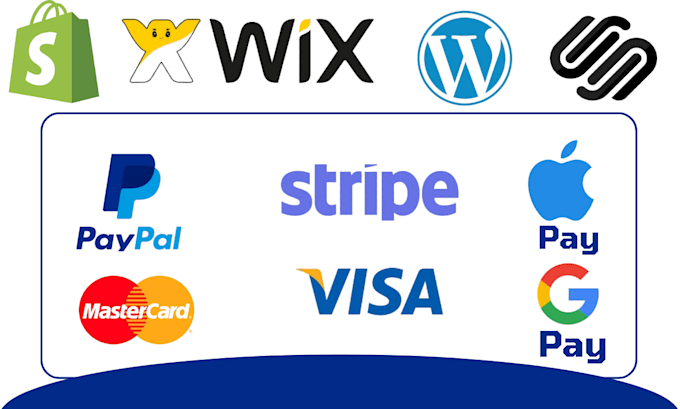 Gig Preview - Integrate paypal stripe google pay apple pay payment gateway into your website