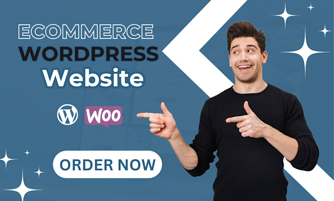 Gig Preview - Design an ecommerce wordpress website or woocommerce store