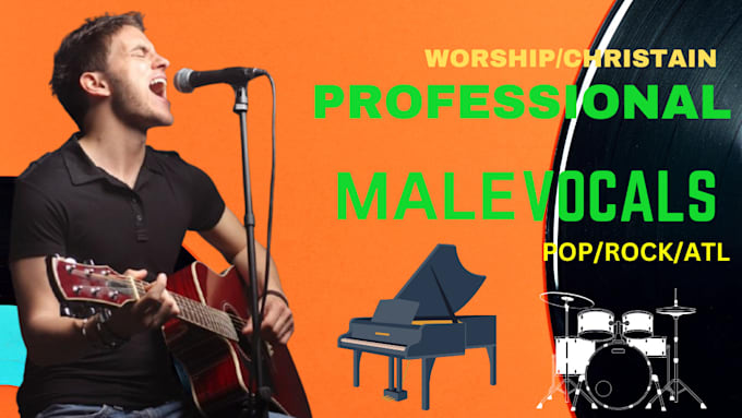 Gig Preview - Be your male singer for country, blues, folk and gospel