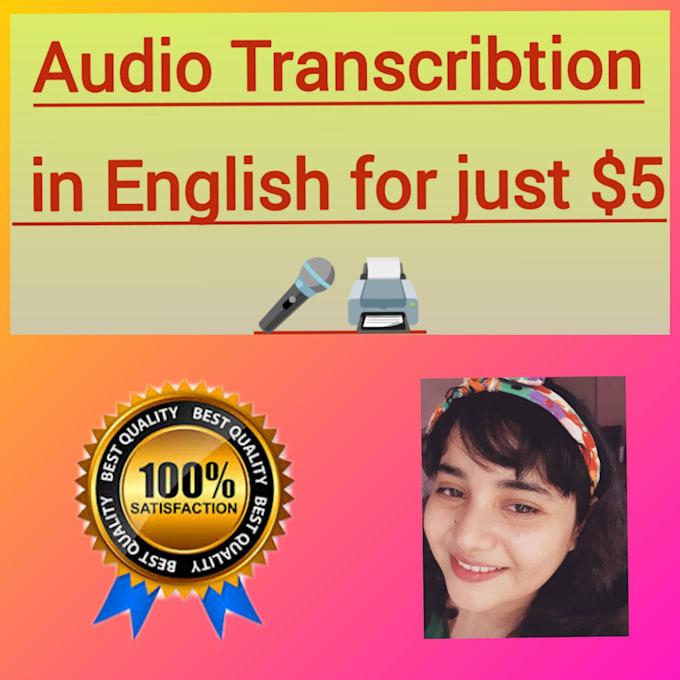 Bestseller - transcribe your audios and videos accurately