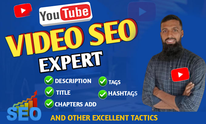 Gig Preview - Do optimize youtube video seo for promotion