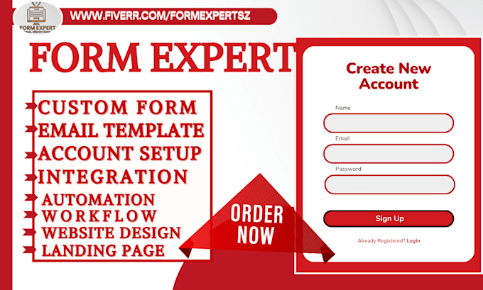 Gig Preview - Create voiceform checkmarket flowforms feedier convertful launchrock ptimonk