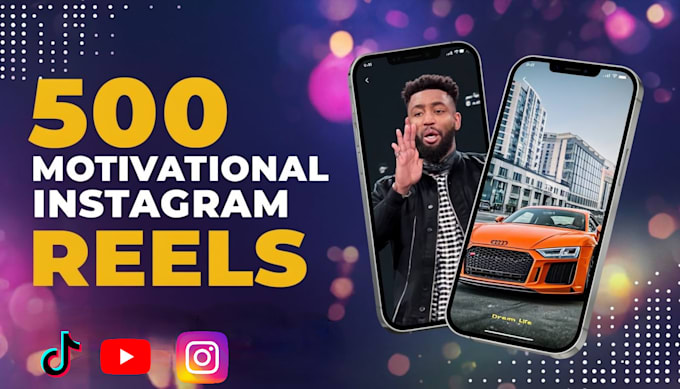 Gig Preview - Create monetizable motivational shorts or reels for instagram youtube and tiktok