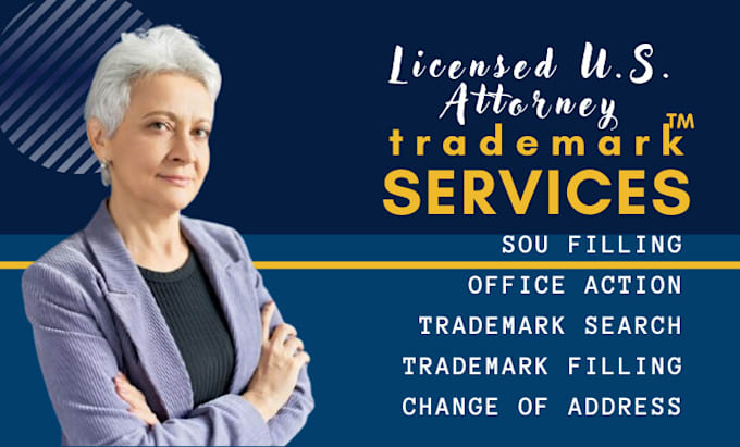 Gig Preview - Be licensed US attorney for your US trademark services