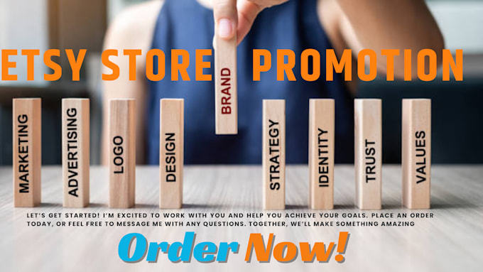 Gig Preview - Etsy shop promotion campaigns to boost etsy sales