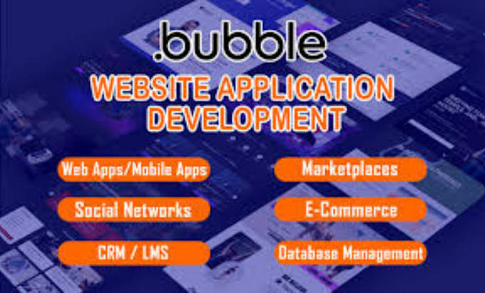 Gig Preview - Create bubble website, bubble mvp, bubble saas on bubble io, saas website