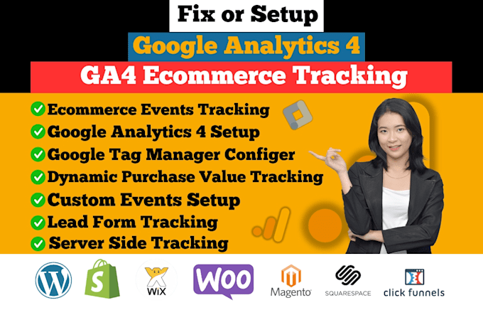 Bestseller - fix or setup google analytics 4, ga4 ecommerce server side tracking with GTM