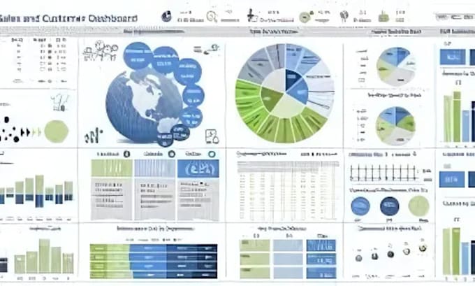 Gig Preview - Create a visually effective excel dashboard, microsoft excel dashboard design