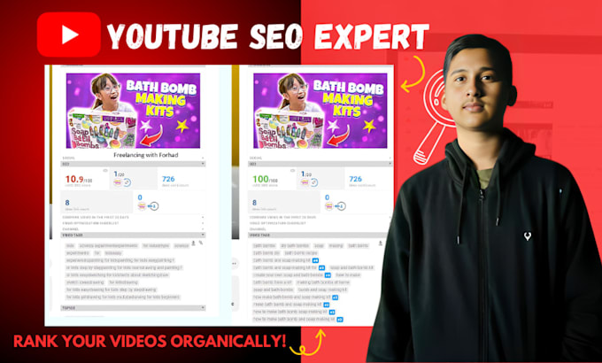 Gig Preview - Be your best youtube video seo expert or channel manager