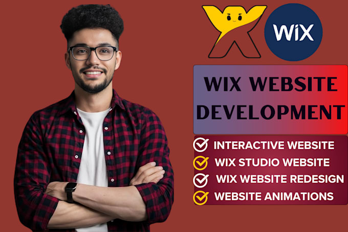 Gig Preview - Interactive wix website design wix studio wix redesign wix website development