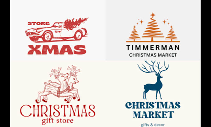 Gig Preview - Design christmas themed logo, banners, and flayers