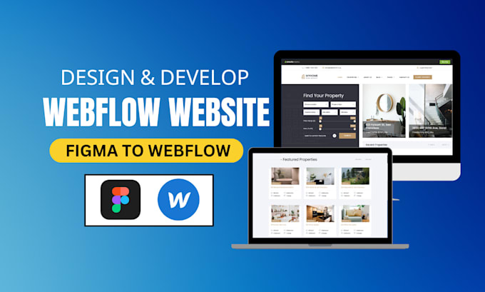 Gig Preview - Design and develop a stunning webflow website figma to webflow