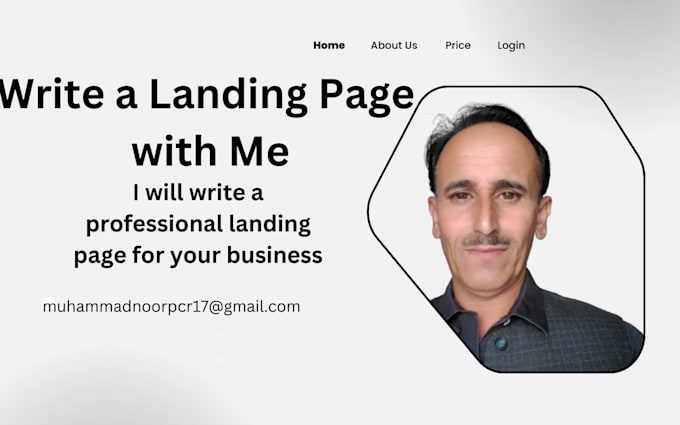 Gig Preview - Write landing page copy for you