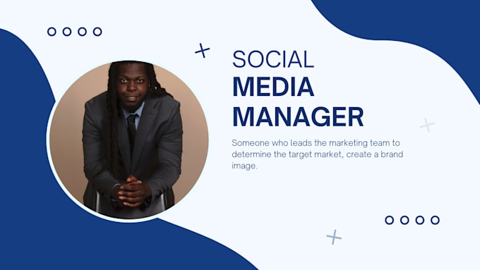 Gig Preview - Be your social media manager