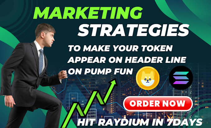 Gig Preview - Pump fun memecoin promotion hit 90m marketcap crypto twitter, telegram promotion