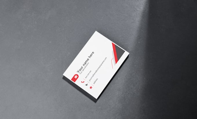 Gig Preview - Design professional business card