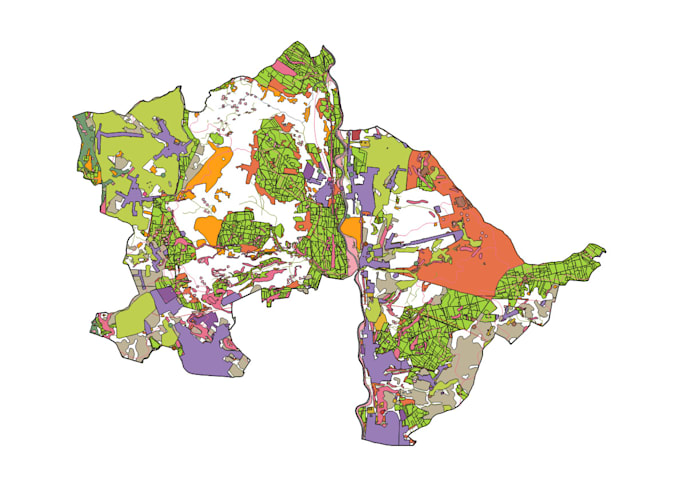 Gig Preview - Create gis map, data visualization in qgis or arcgis