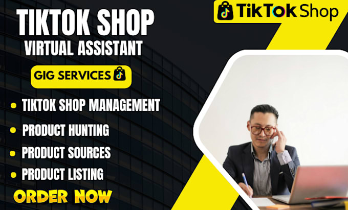 Gig Preview - Be your tiktok shop virtual assistant, tiktok shop management, tiktok VA