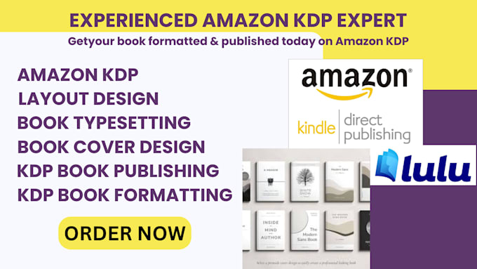 Gig Preview - Do seasonal ebooks, amazon KDP book formatting, typesetting KDP book publishing