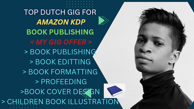 Gig Preview - Do amazon KDP book publishing, ads book publishing