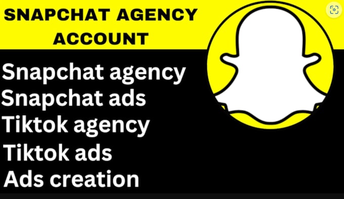 Gig Preview - Create a snapchat agency account,snapchat ads and account management show portal