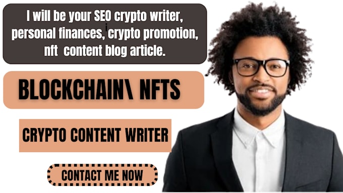 Bestseller - be your SEO crypto writer, personal finance, crypto promotion, nft content, blog