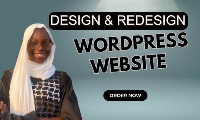 Gig Preview - Create wordpress website, revamp wordpress design, redesign website development