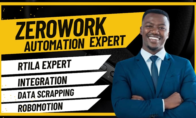 Bestseller - automate your work with zerowork rtila robomotion for you