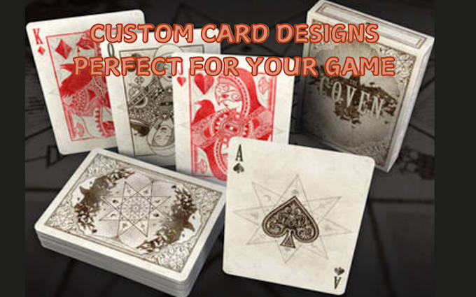 Gig Preview - Create adult card game, drinking party game couple card deck box map design