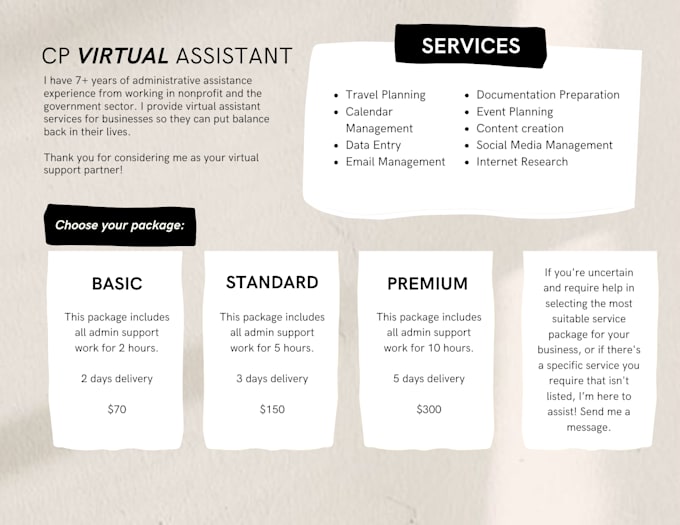 Bestseller - be your virtual assistant for all admin tasks