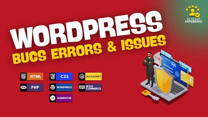 Gig Preview - Fix wordpress bugs, errors, speed issues, and optimize performance