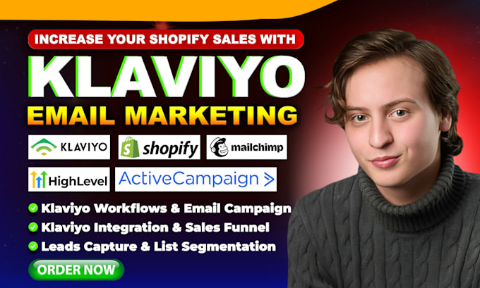 Bestseller - klaviyo flows klaviyo email marketing for shopify ecommerce ghl automation