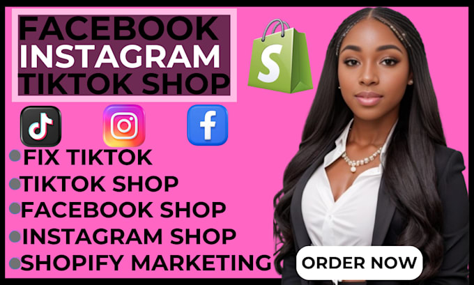 Bestseller - setup facebook shop,instagram shop ,tiktok shop, fix tiktok shop, fb ads ig ads