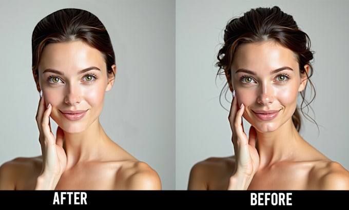 Gig Preview - Do skin retouching high end photo retouching image edit