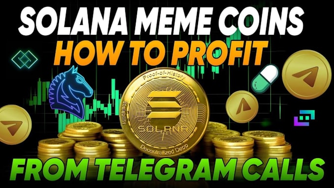 Gig Preview - Telegram promotion,solana memecoin, pump fun,cto,token sale to hit 10m marketcap