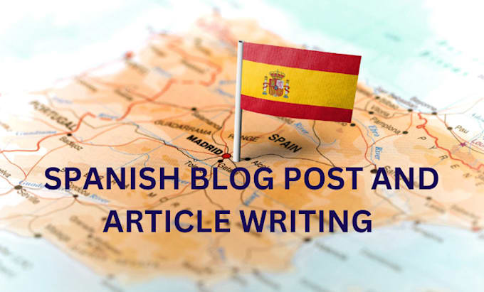 Bestseller - write SEO optimized spanish blog post and article as spanish writer