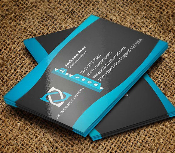 Gig Preview - Design awesome business card for you in 24 hours