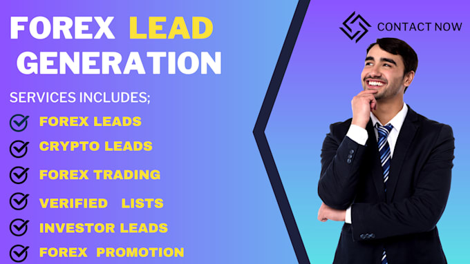 Gig Preview - Generate fresh forex leads, crypto email list, investor leads, mlm leads