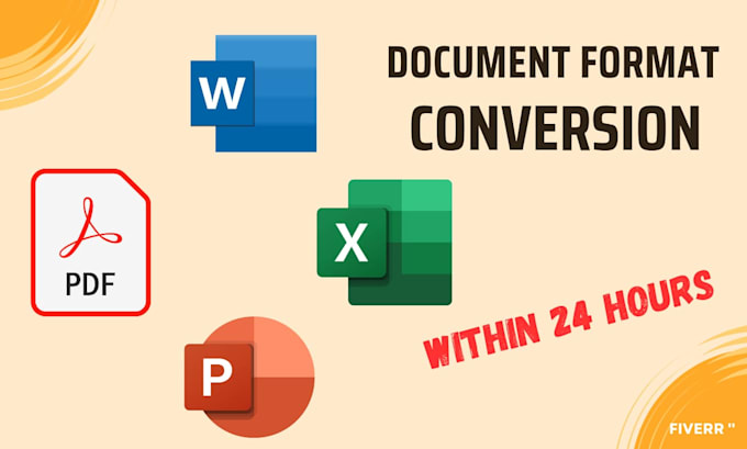 Gig Preview - Convert pdf to word